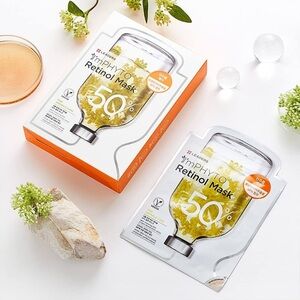 I'mPhyto Retinol Beauty Mask 10 Sheets, 0.84 fl oz Each K Beauty New Vegan